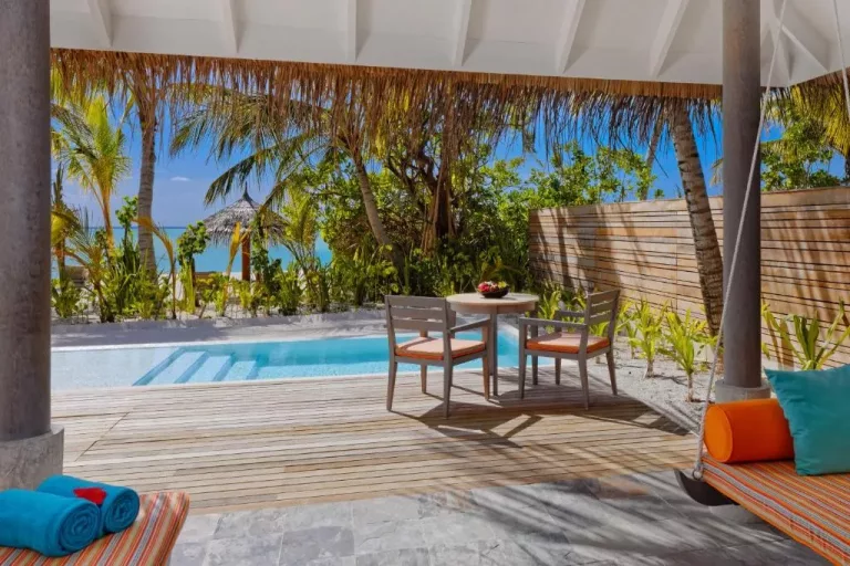 anantara dhigu maldiva todo incluido villa playa piscina