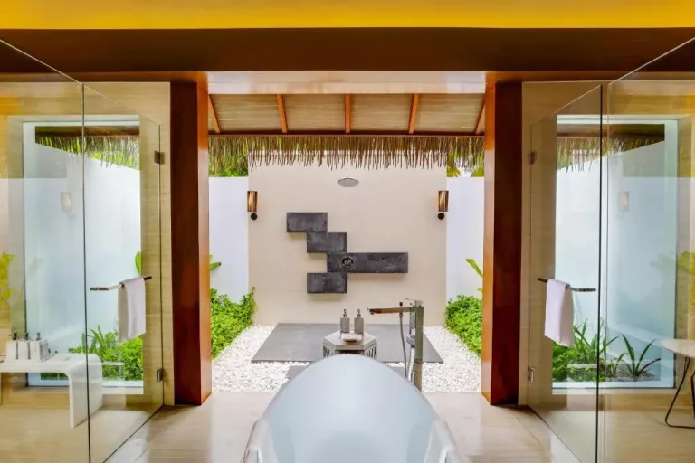 beach villa baño pullman